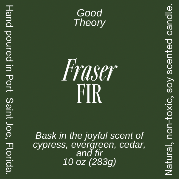 Fraser Fir 10 oz Soy Candle