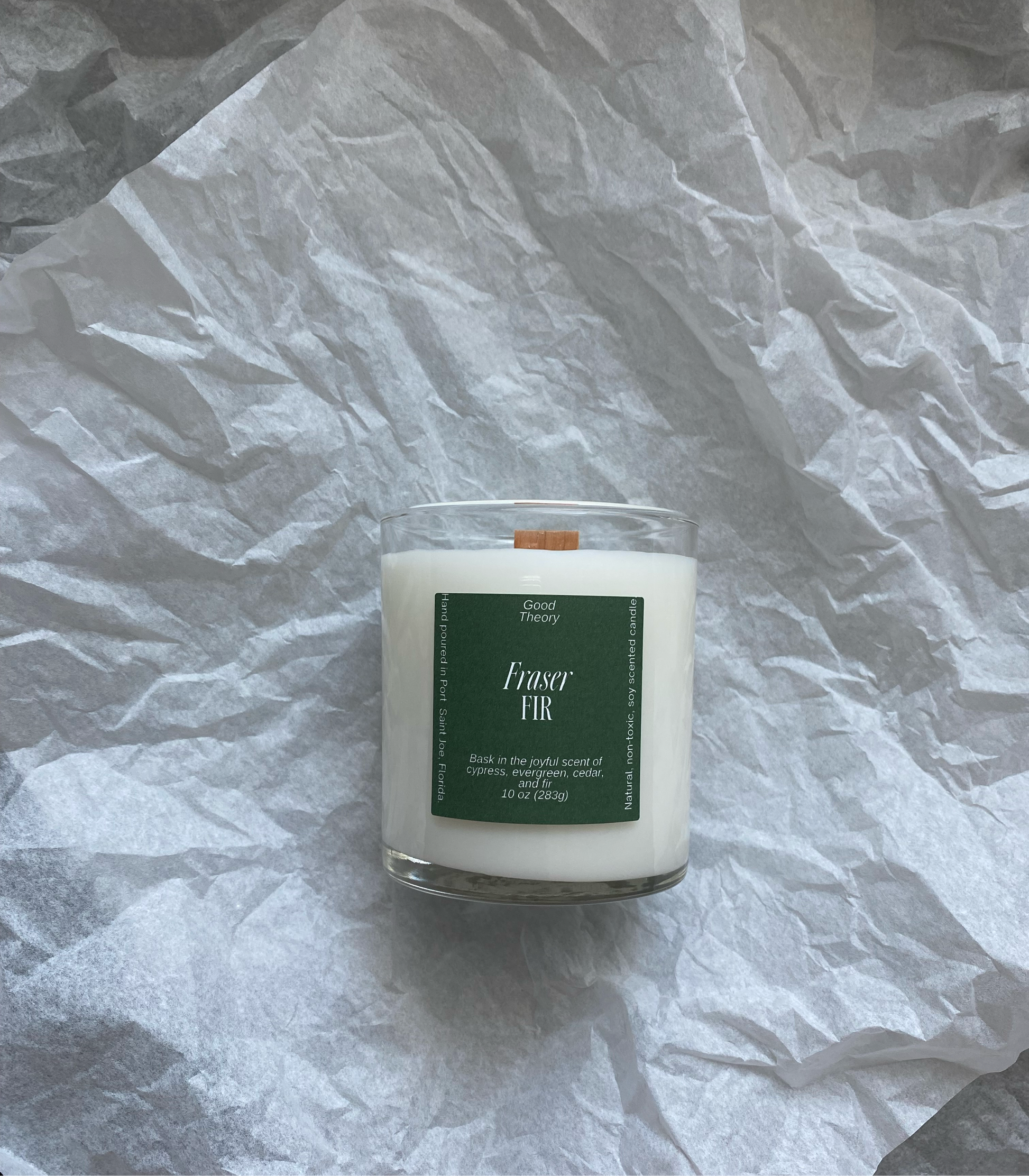 10 oz Soy Fraser Fir Candle