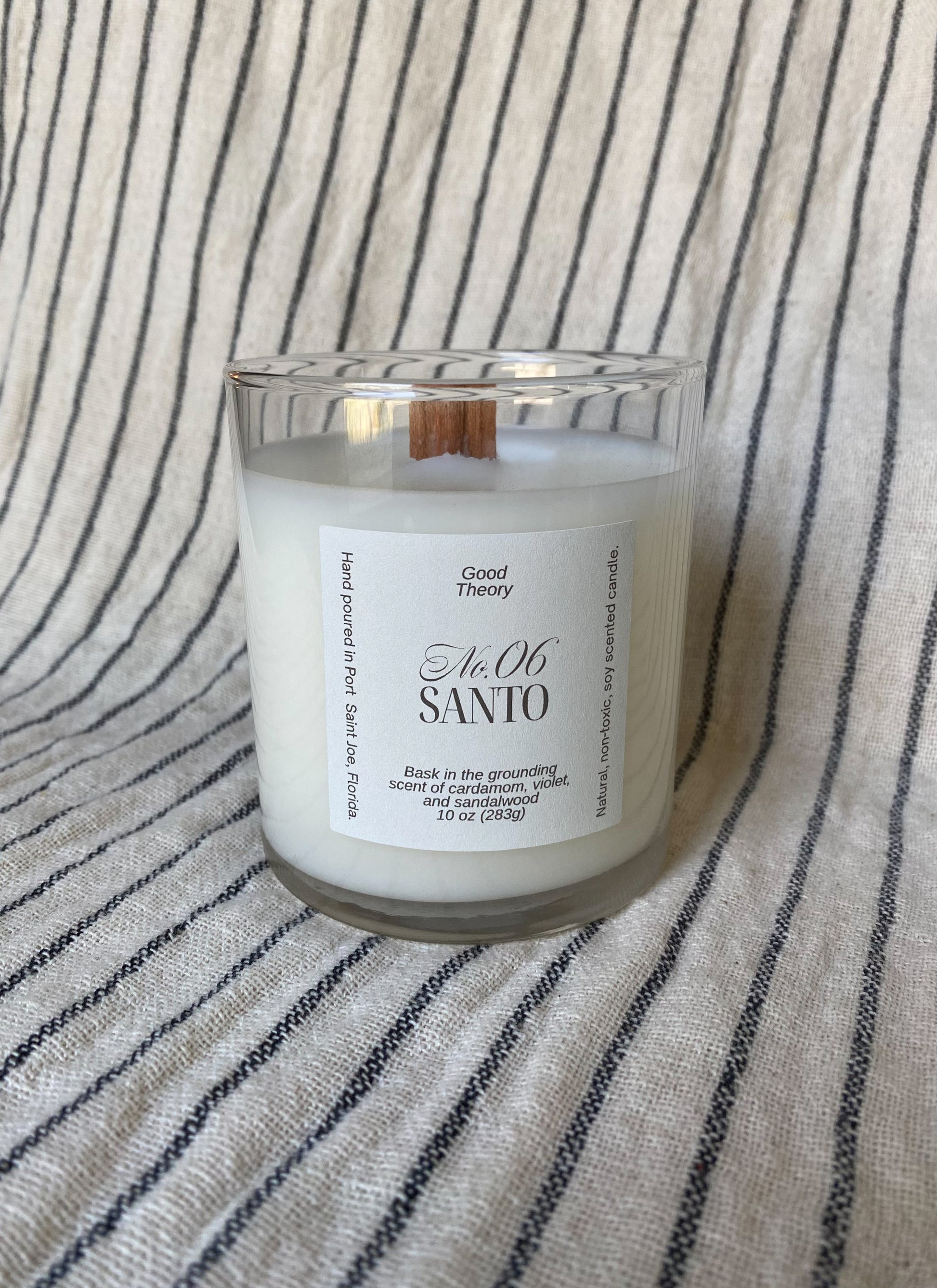 Sanyo Soy Wax 10 oz Candle 