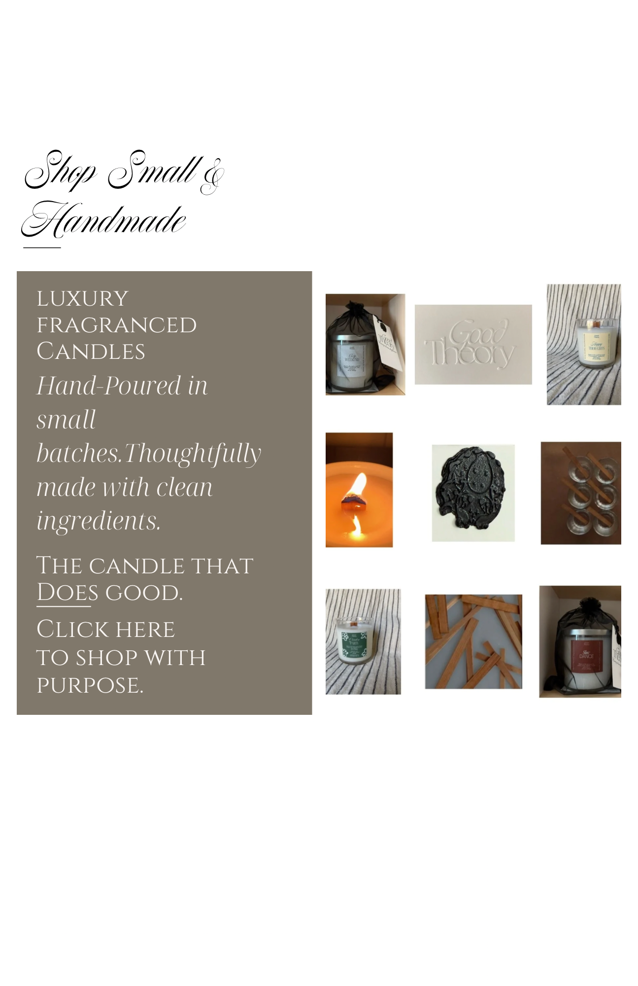 CANDLES + MELTS